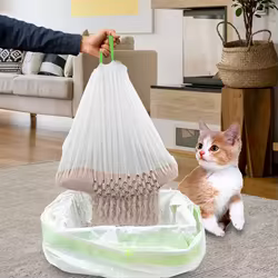 Bolsas higiénicas con filtro para arena de gatos