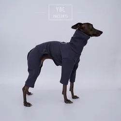 Abrigo de invierno para perros con cuello alto y cobertura completa