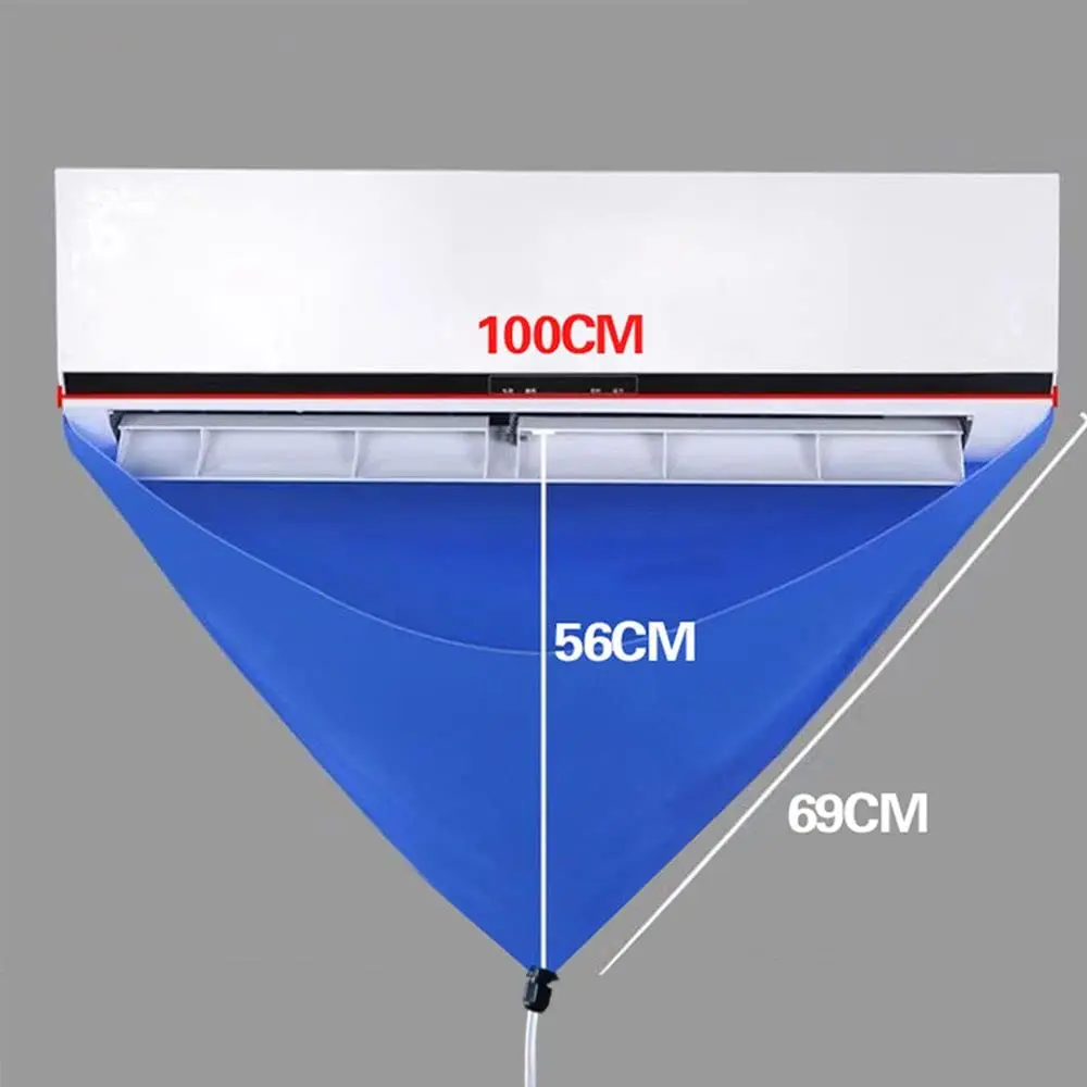 1 Juego de bolsa de limpieza de aire acondicionado, drenaje impermeable para lavado, acondicionado, tubo de drenaje de agua, Kit de limpieza de CA, limpiador de aire acondicionado - imagen 5