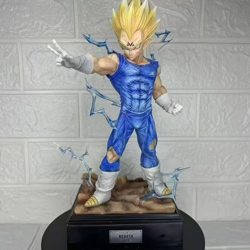 【En stock】 nuevo 30cm Anime Dragon Ball Z Majin Vegeta figura Vegeta figuras de acción estatua de Pvc colección modelo juguetes regalo