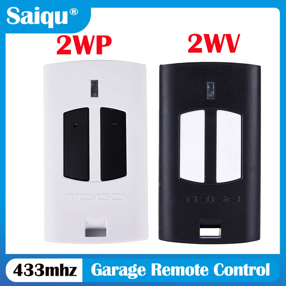 Control remoto 433,92 MHz para puerta de garaje – llavero transmisor