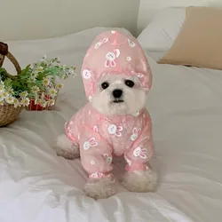 Mono antimosquitos para perros pequeños – Estampado conejo verano