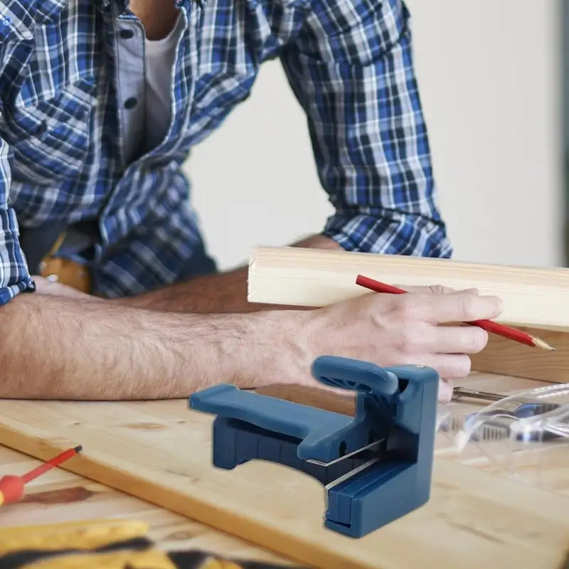 Recortadoras de bordes, herramienta de corte de cola de cabezal de madera, herramientas manuales de carpintería para paneles, fabricación de muebles y armarios - imagen 2