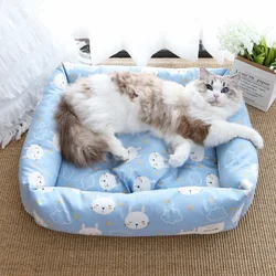 Nuevo Nido cuadrado universal para gatos y perros - uso anual, calido