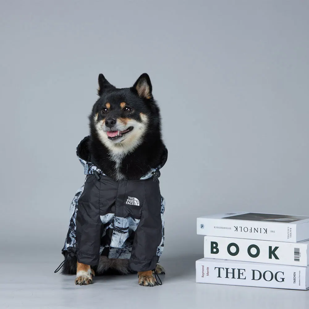 Ropa de algodón para perros, chaqueta para perros a prueba de viento de algodón para montaña y nieve de quinta generación, chaqueta para mascotas - imagen 3