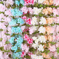 Guirnalda artificial de enredadera con flores para gatos y perros