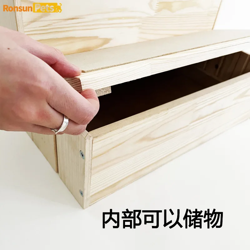 Rampa de madera sofá y cama – Escaleras gato y perro - imagen 4