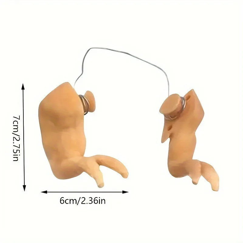 Nueva decoración de brazo de pollo, decoración de extremidades de pollo, parodia de dinosaurio, accesorios para mascotas, decoración de Manor de brazo de pollo - imagen 4