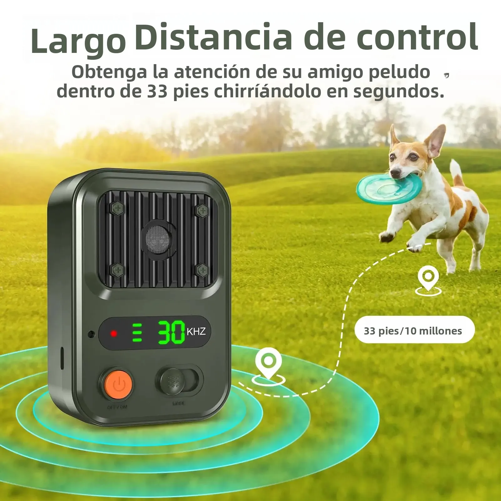 Dispositivos antiladridos, dispositivos disuasorios de ladridos automáticos con 3 modos, silenciador de ladridos para perros recargable, disuasor de ladridos sónico para interiores - imagen 4