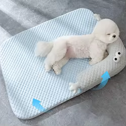 Colchoneta fresca para perros y gatos con antideslizante