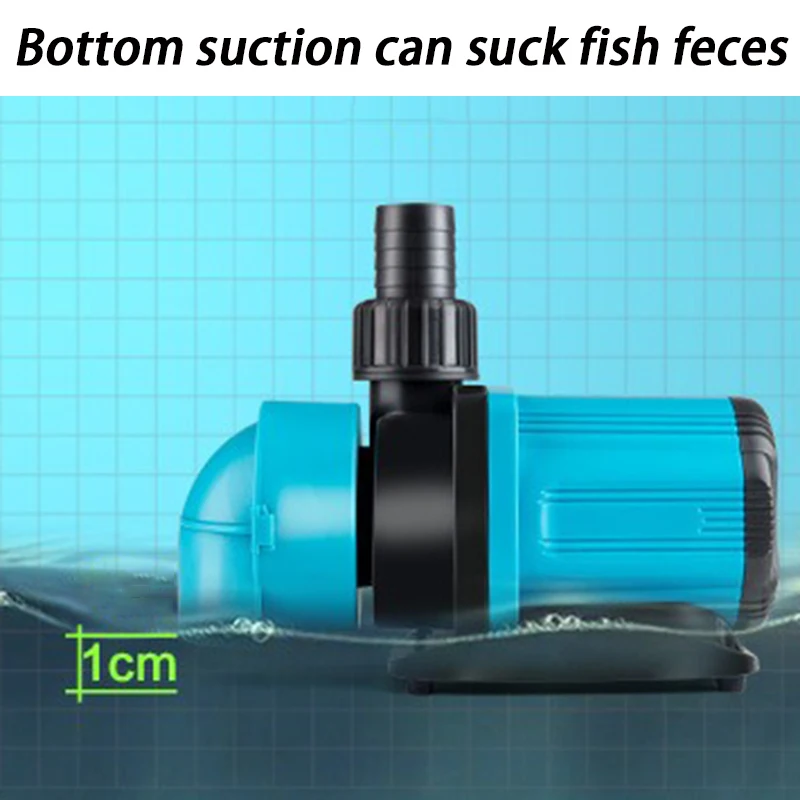 Controlador de bomba de agua sumergible para acuario, filtración de circulación, bomba de tanque de peces, bombas de agua de frecuencia Variable, succión fecal - imagen 3