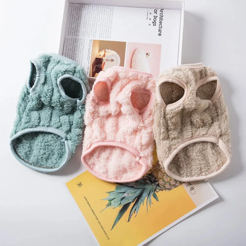 Ropa suave y acogedora para gatos, disfraz de lana cálido para invierno, chaleco Sphynx de otoño, suéter para perros pequeños, jersey, chaqueta para mascotas, abrigo, traje - imagen 3