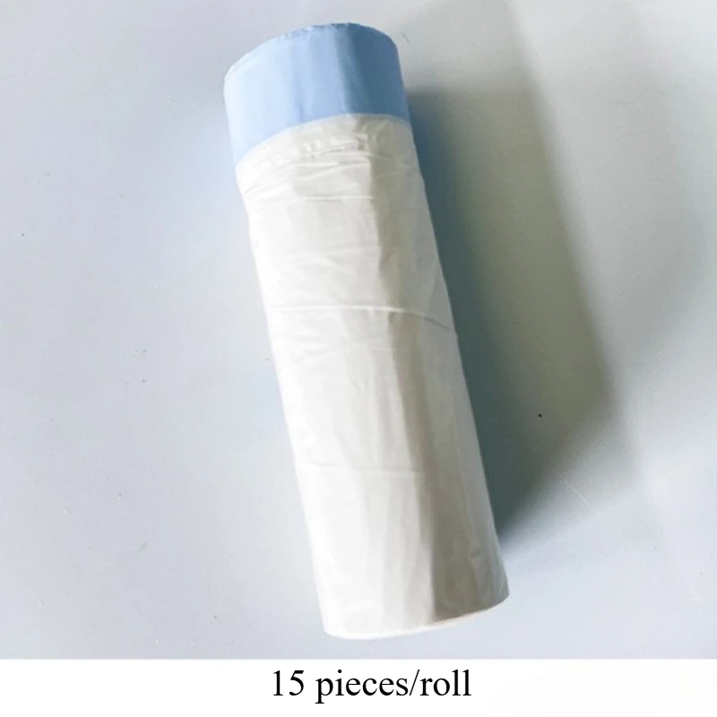 Especial AirRoBo-caja de arena inteligente para gatos, revestimientos, bolsa de basura, cordón grueso, bolsas para excrementos, basura, suministros para mascotas - imagen 3