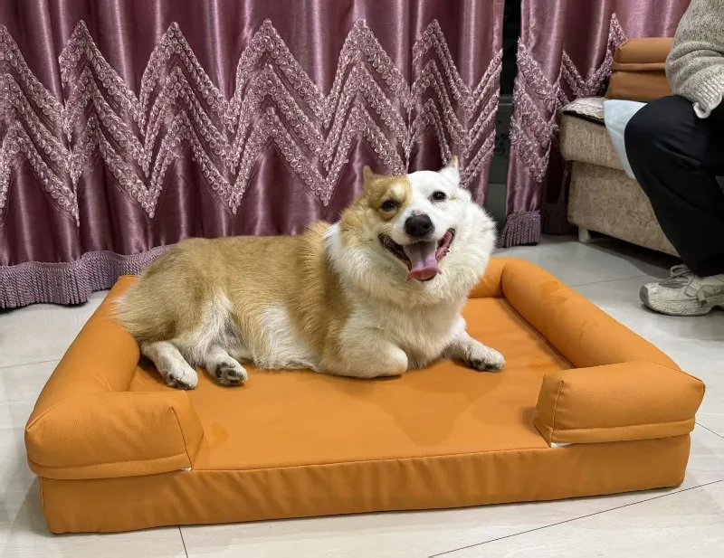 Sofá de rehabilitación para mascotas con soporte articular