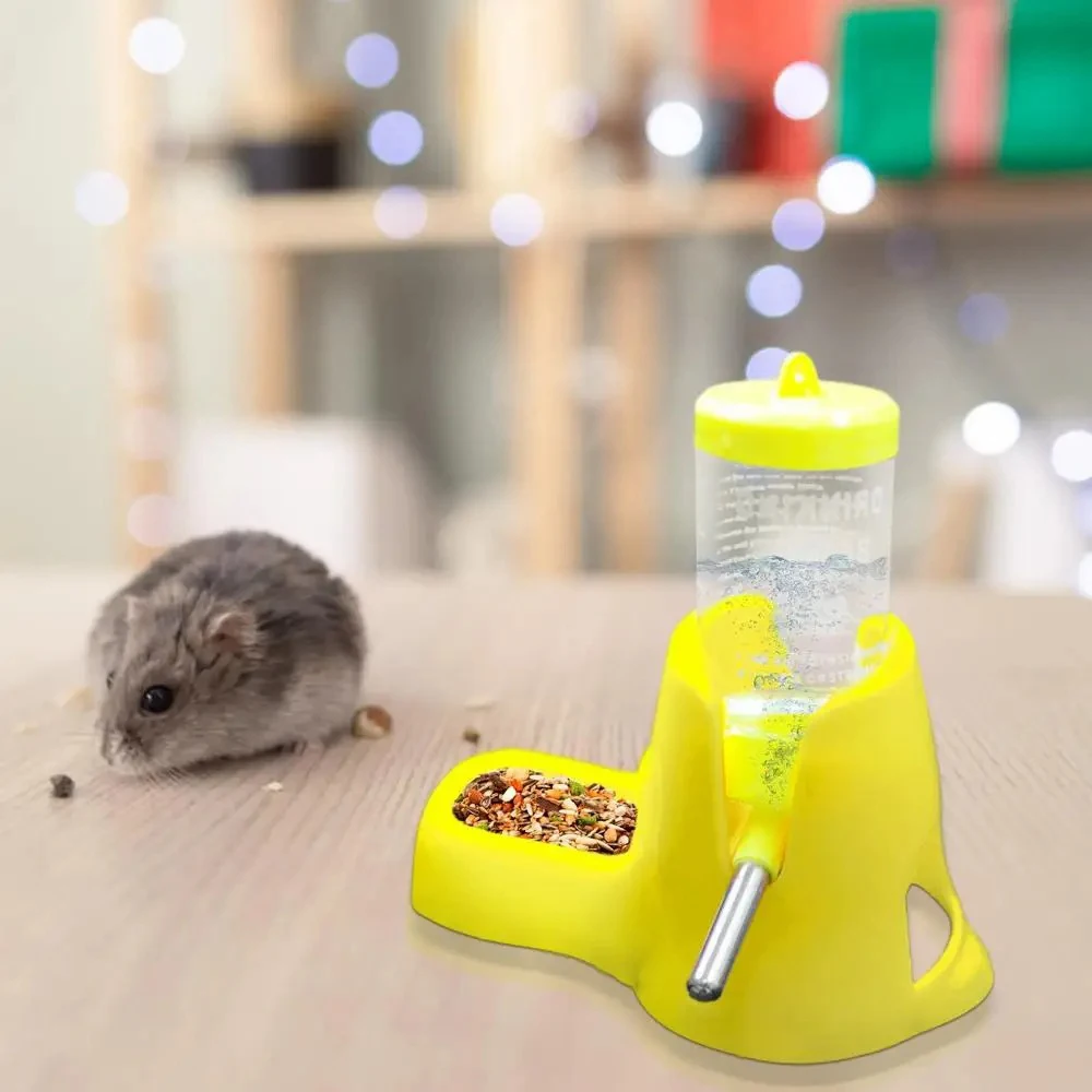 Dispensador automático 2 en 1 para hámster, cobaya y rata – Agua y comida - imagen 5