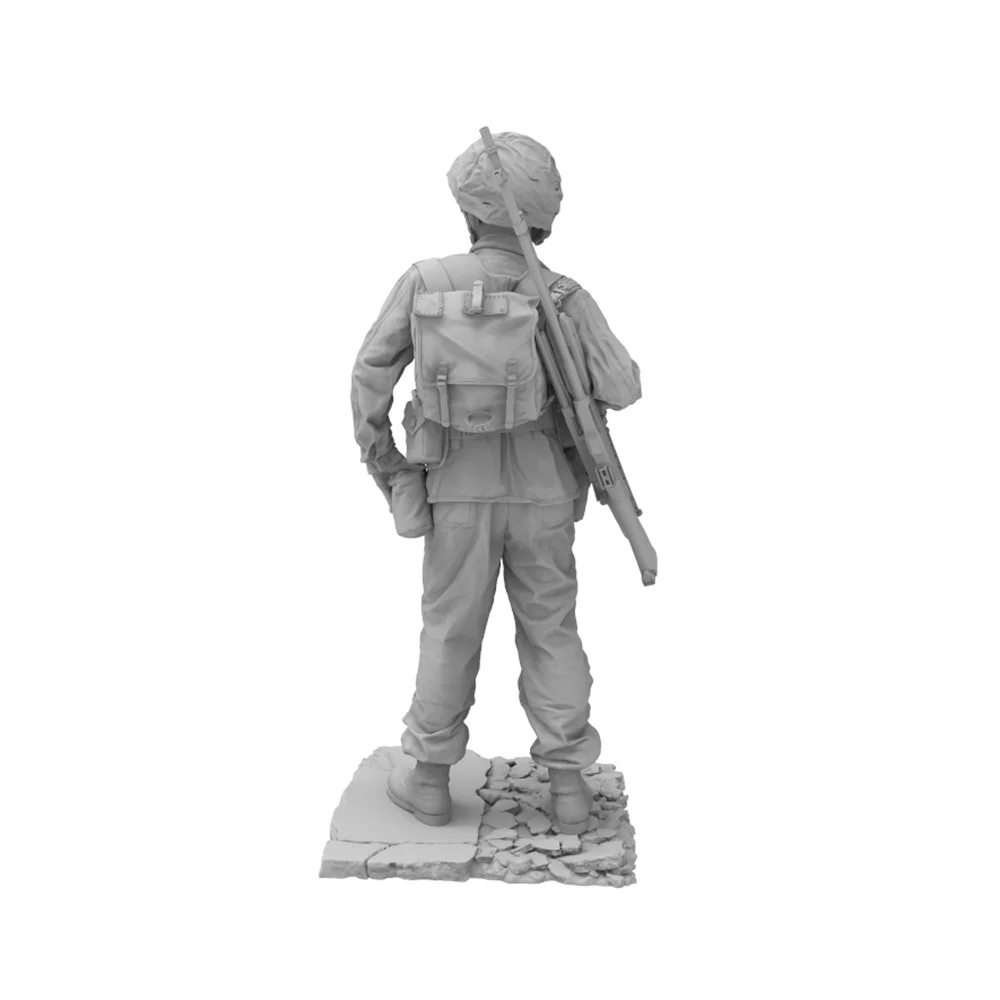 Figura resina soldado sin pintar para rol colección – No apta mascotas - imagen 4