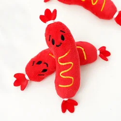 Juguetes chirriantes de peluche para perros y gatos - Masticable