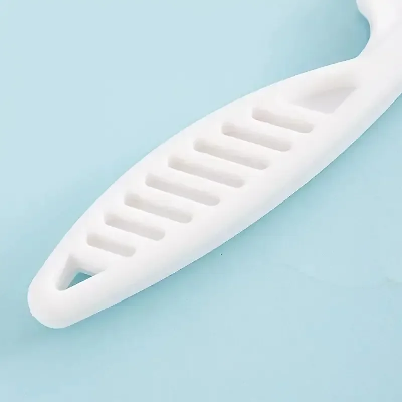 Peine de pulgas para eliminación de perros y gatos, peine de aguja de acero con dientes densos de plástico, suministros de limpieza - imagen 3