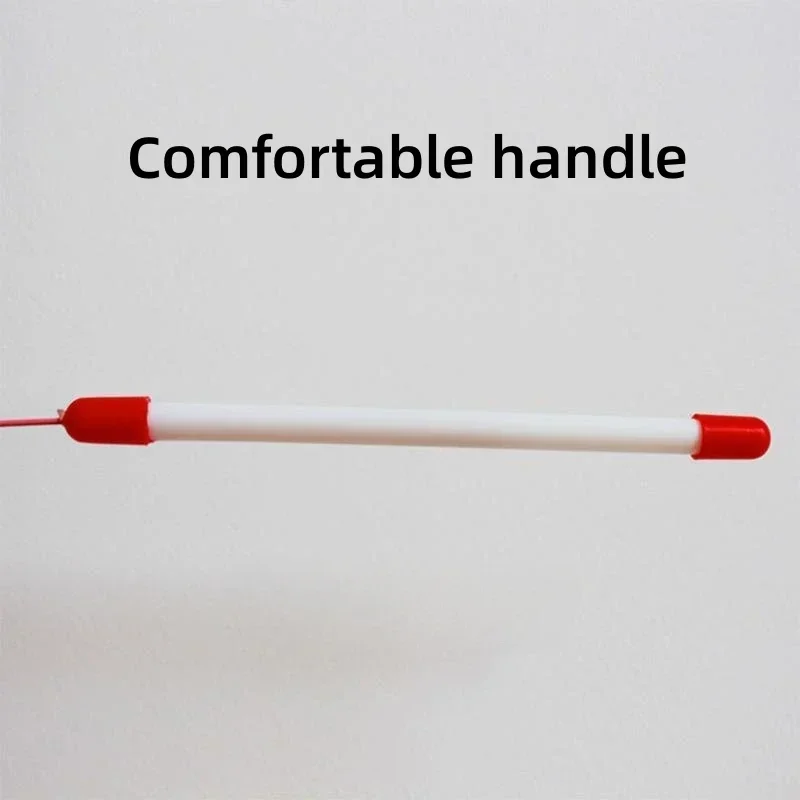 Varita de juguete interactiva para gatos, cazador de gatitos, varita de alambre con cuentas de campana para ejercicio de gatos, regalos divertidos, campana bonita - imagen 2