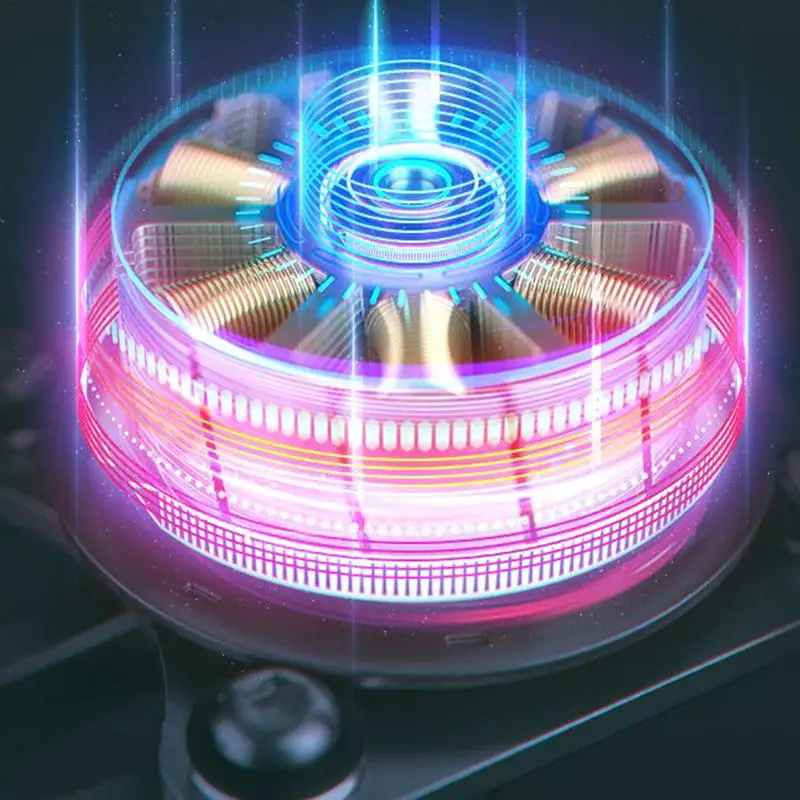 Ventilador de mano plegable, ventilador Personal de refrigeración recargable por USB, Mini ventilador de mano de 3 velocidades, batería ajustable, poco ruido - imagen 4