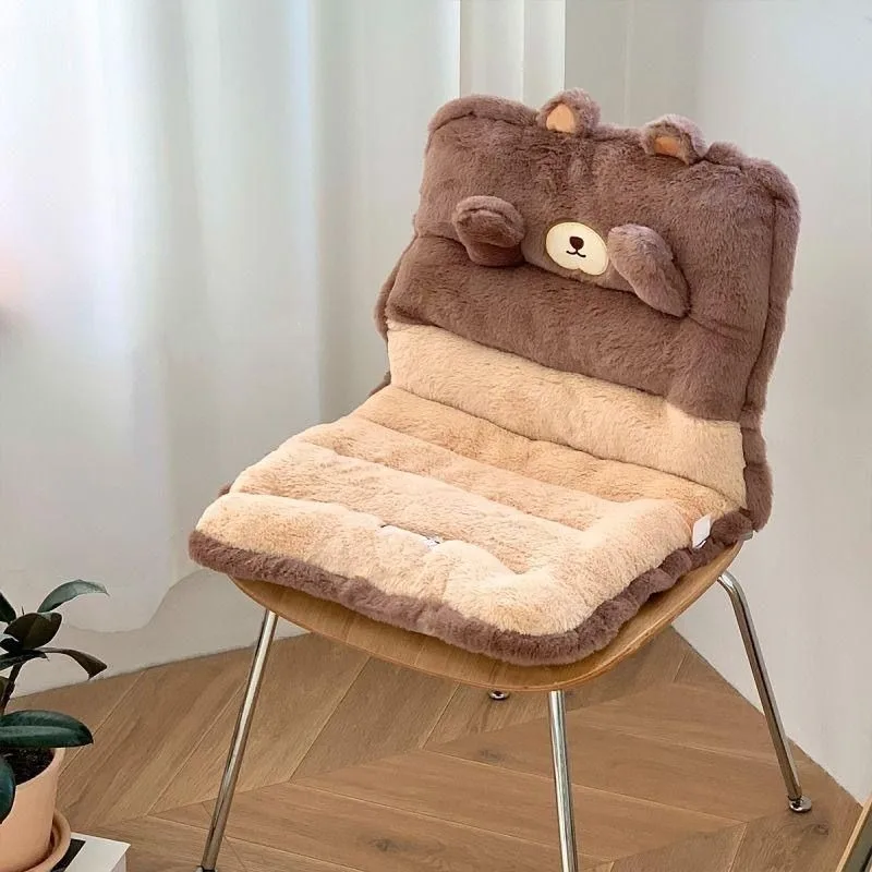Alfombrillas de asiento con cojín de invierno para el hogar y el coche, cojín de felpa grueso, productos cálidos y cómodos para mascotas, accesorios, esteras para interiores y exteriores - imagen 5