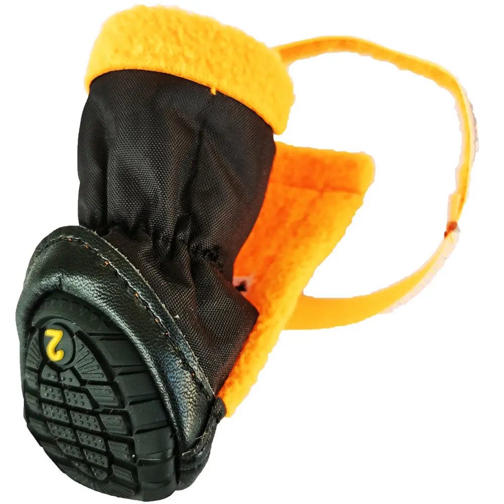 Zapatos reflectantes para mascotas, antideslizantes, resistentes al desgaste, botas cálidas de invierno, suela suave de peluche, adecuado para perros pequeños y medianos - imagen 3