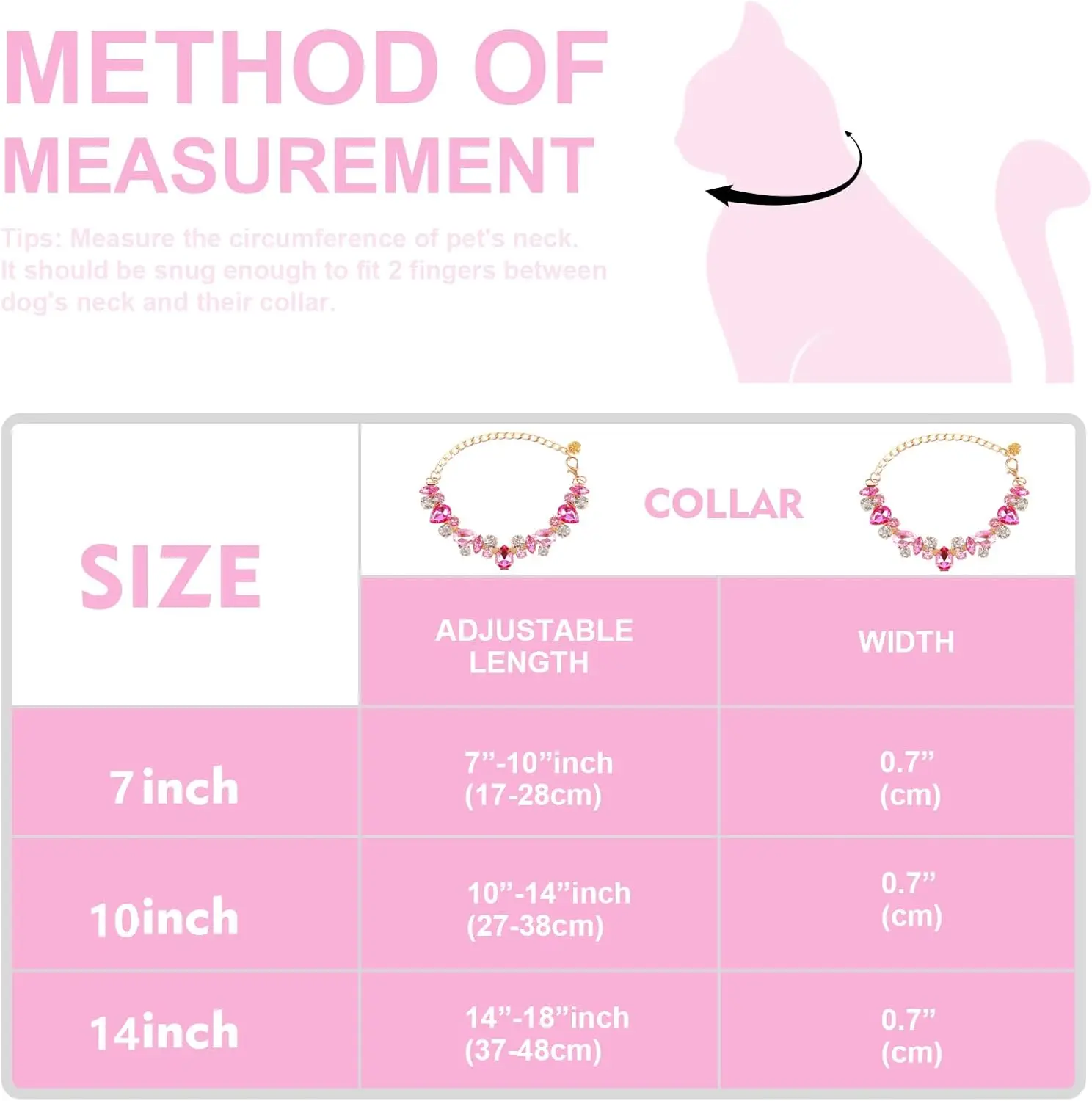 Collar de lujo con piedras preciosas para perros y gatos, Collar de cadena dorada, accesorios de joyería para mascotas, Collar de diamantes para cachorros pequeños y medianos - imagen 3