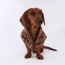 Abrigo forro polar para perro salchicha – Cálido invierno