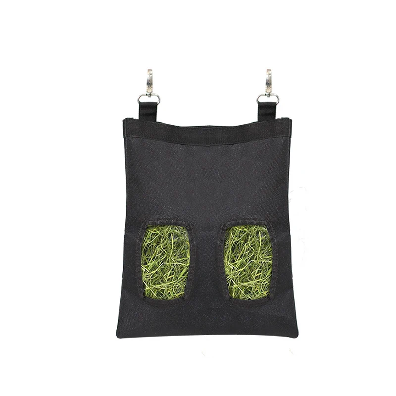 Bolsa de heno Oxford para mascotas, bolsa de alimentación para conejillo de indias y hámster de gran capacidad, bolsa de almacenamiento para alimentador de heno de Chinchilla y conejo para animales pequeños D9133 - imagen 4