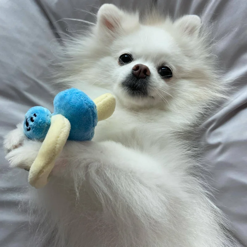 Ins wind-traje de bebé coreano, chupete, sonajero para biberón, juguete para mascotas, BB, juguete interactivo con sonido - imagen 4