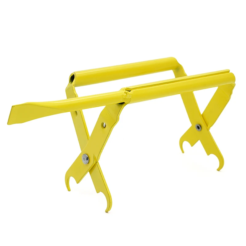 Soporte de marco para colmena de abejas, levantador de bazo en forma de panal, agarre de captura, Clip de colmena preciso, equipo de apicultura de ajuste de acero inoxidable - imagen 4