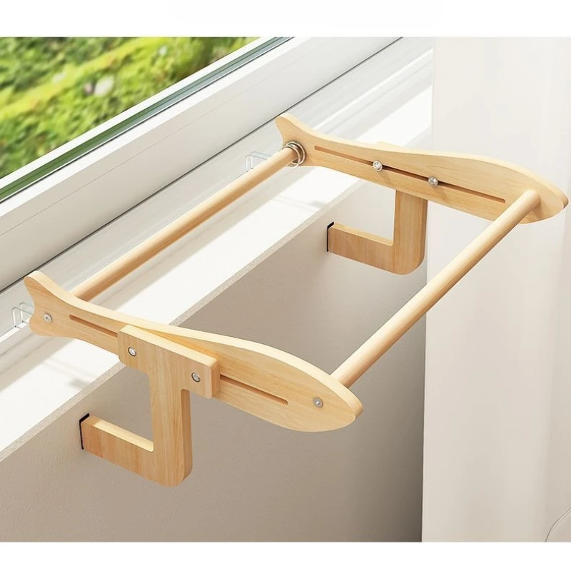 Hamaca colgante para gatos de ventana – Asiento suave acolchado - imagen 5