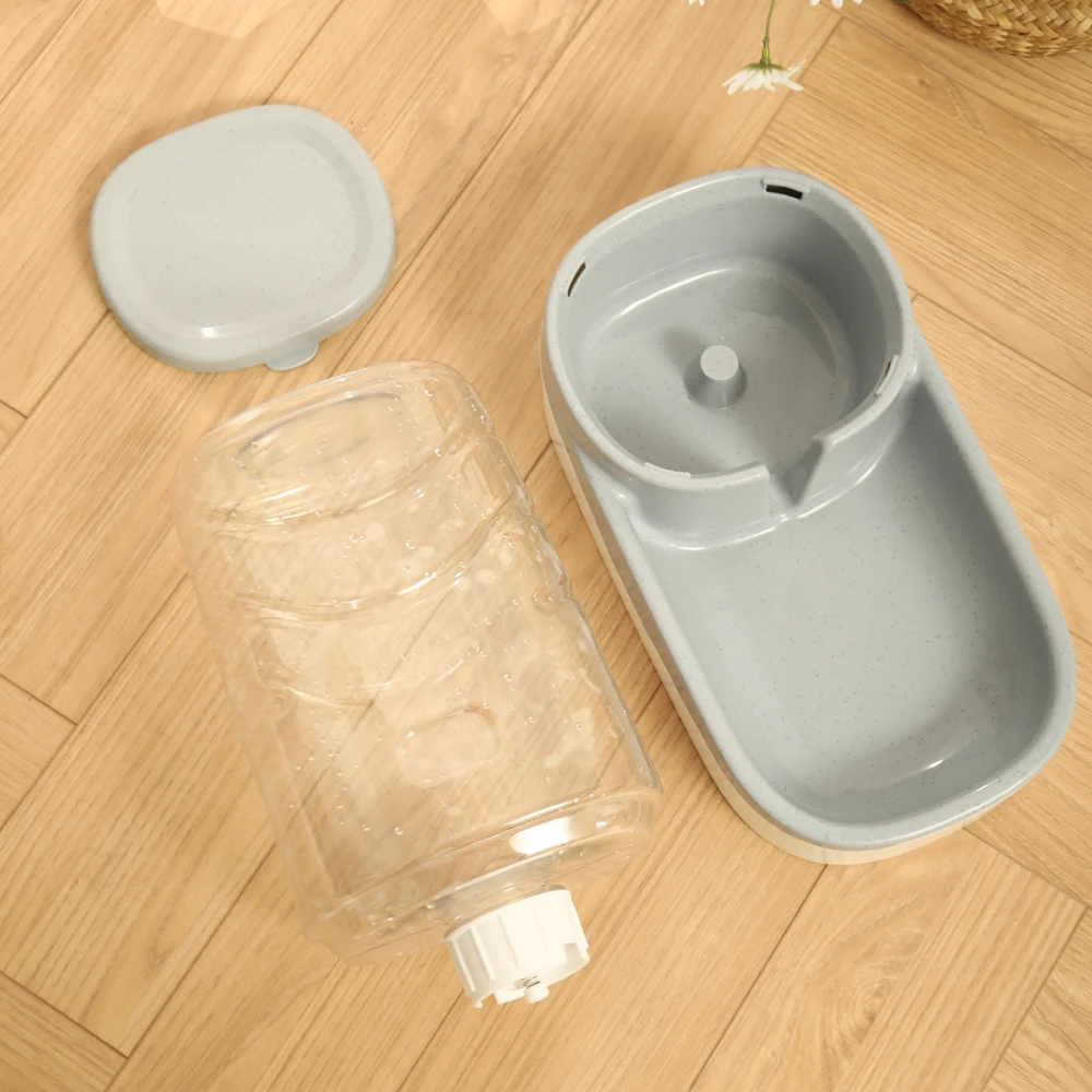 HOOPET-cuencos de alimentación automáticos para mascotas, alimentador de comida para perros y gatos, dispensador de agua de gran capacidad - imagen 4