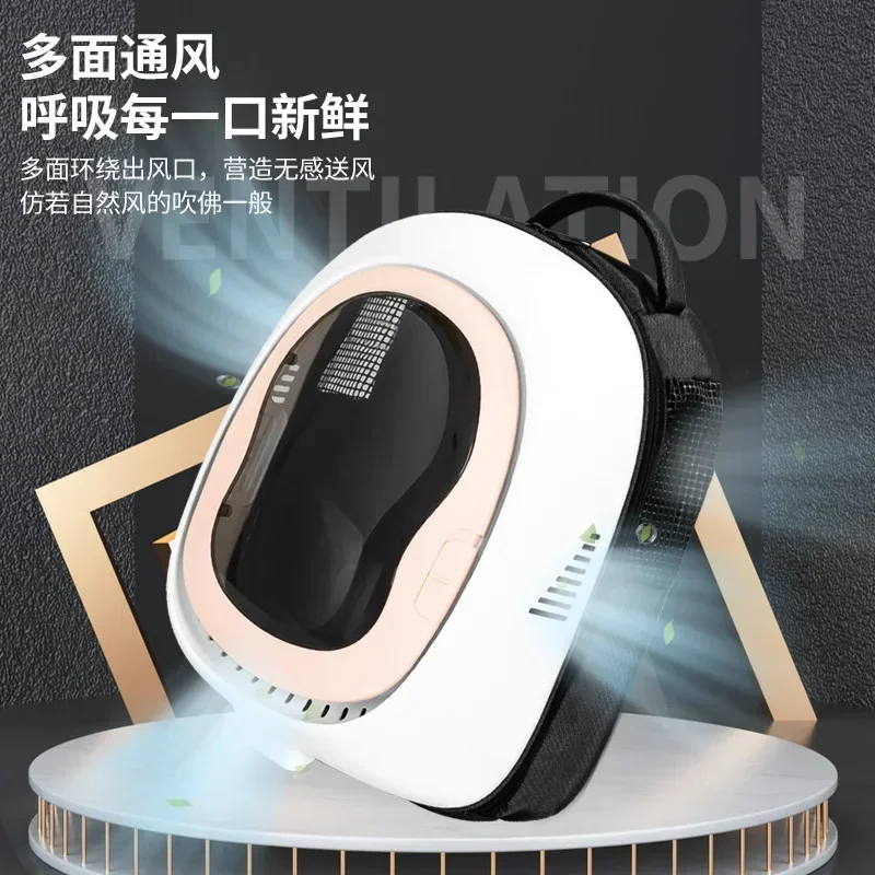 Bolsa para gatos para salir, cápsula espacial portátil, mochila escolar transpirable de gran capacidad, mochila de viaje para gatos, bolso para mascotas - imagen 4