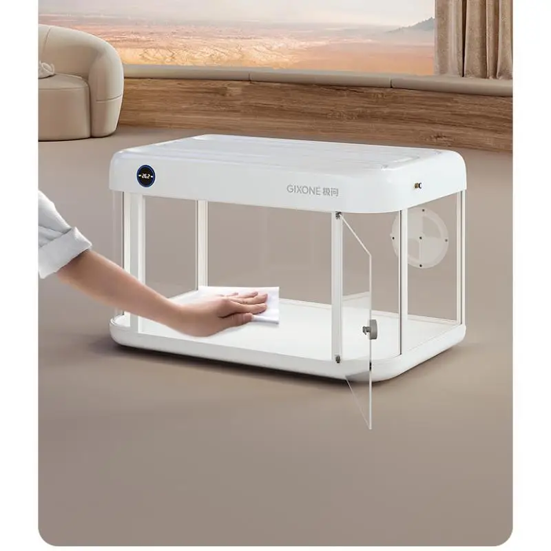 Lo último en cápsula espacial de lujo para mascotas, cabina totalmente inteligente para mascotas, caja de exhibición para gatos, integración del sistema de aire fresco para Villa para gatos en casa, jaula para gatos - imagen 5