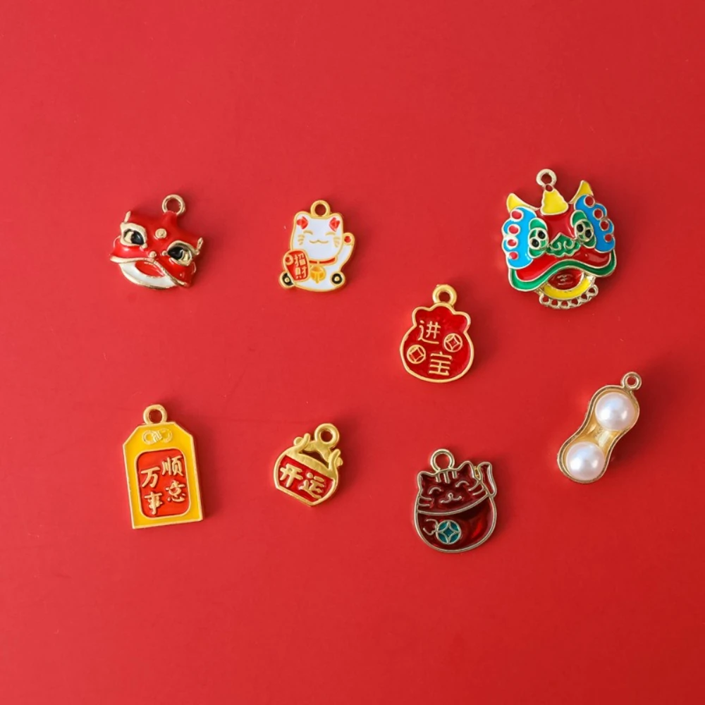 Collar para gatos tejido rojo duradero – Fortuna del Dragón, cómodo - imagen 2