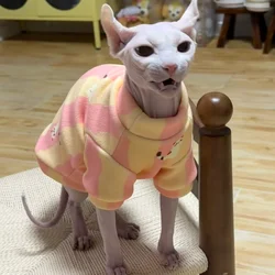 Abrigo de lana para gato Sphynx – Cálido y suave para gato sin pelo