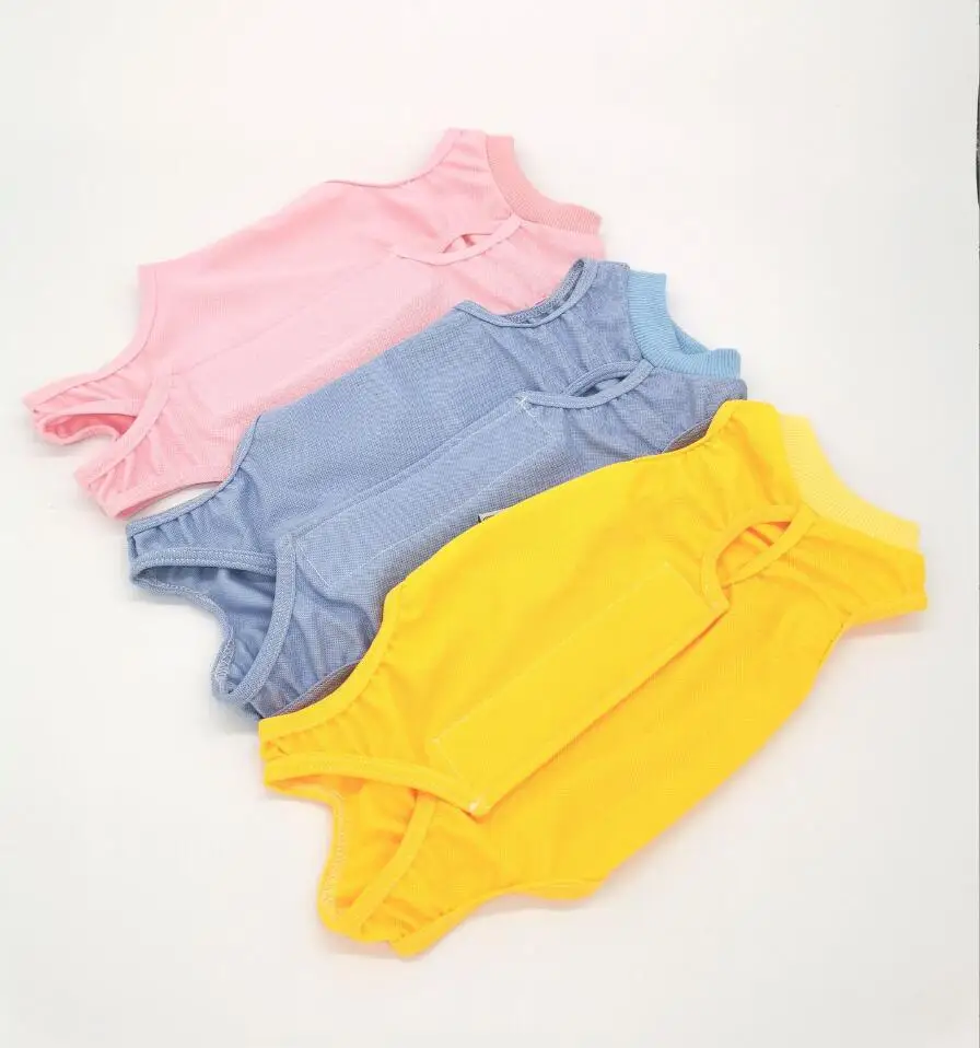 Traje de recuperación para gatos, para heridas abdominales o enfermedades de la piel, alternativa con cuello electrónico, ropa para después de la cirugía, mono, ropa para gatos - imagen 5