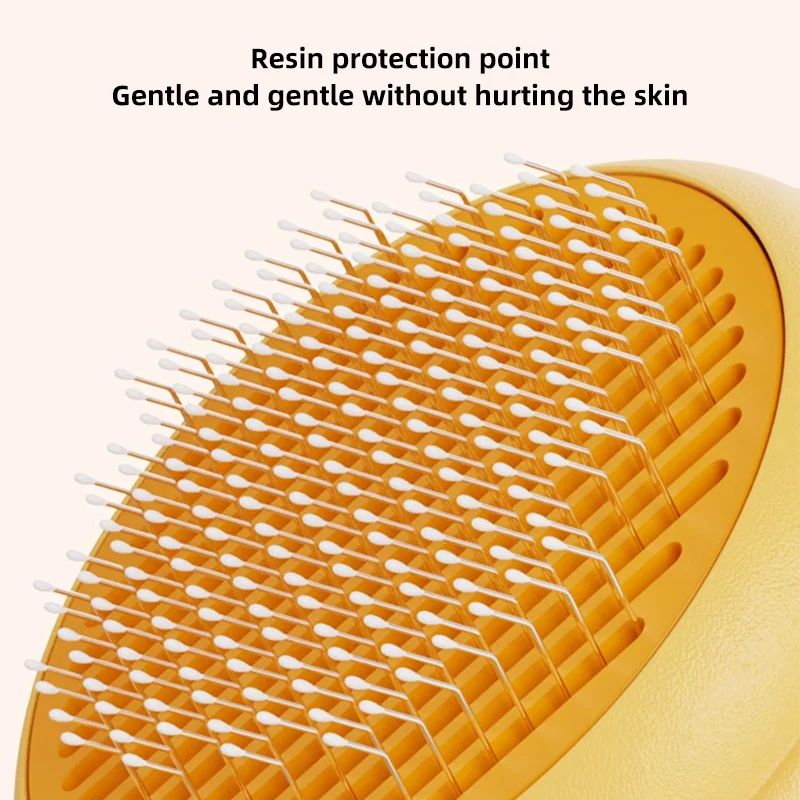 HOOPET-peine de depilación para mascotas, herramienta de aseo General, accesorios de limpieza para gatos y perros - imagen 4