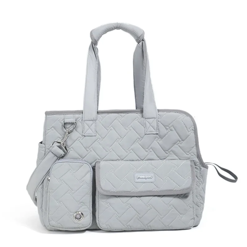 Transportín suave para gatos y perros pequeños - acolchado y plegable