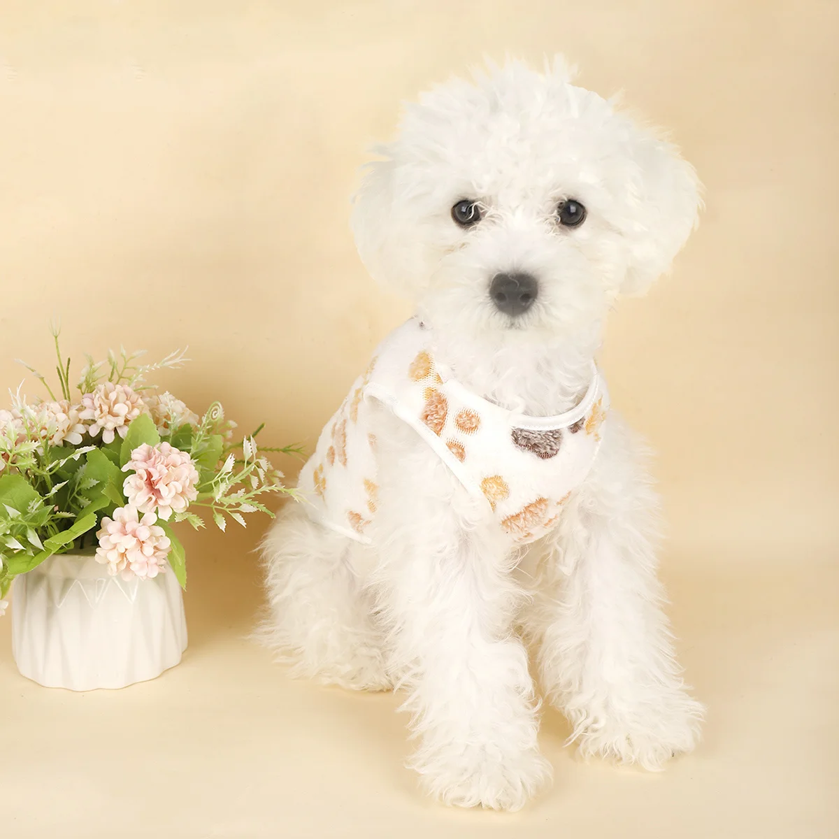 Acogedor chaleco de peluche para perros: suéter suave y cálido para mascotas para razas pequeñas a medianas, perfecto para uso en interiores/exteriores en otoño e invierno - imagen 3