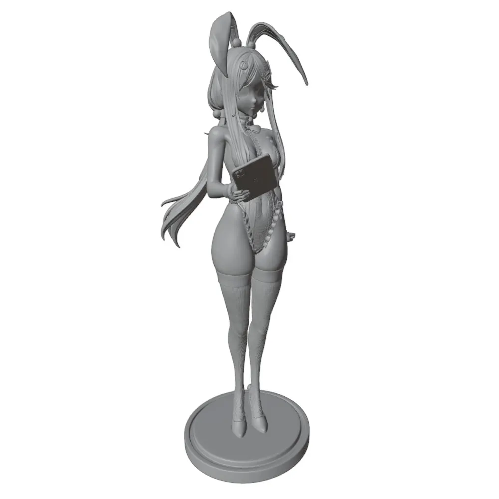 Figura decorativa de anime DIY sin pintar para gatos y perros