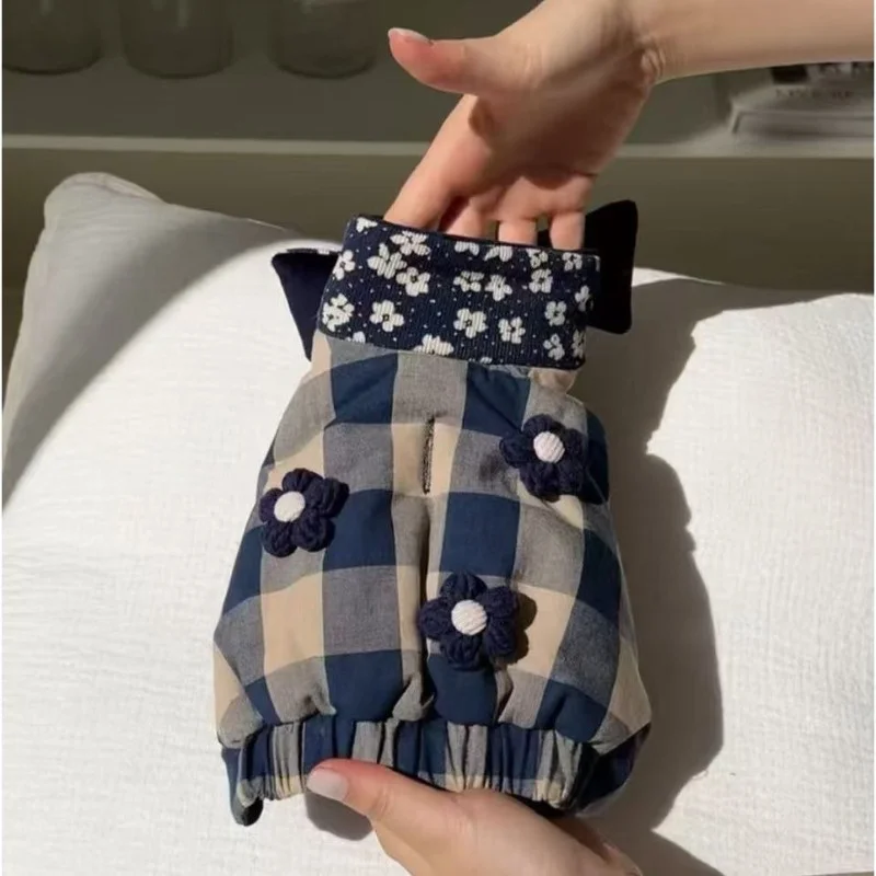 Chaleco de peluche para perros pequeños y gatos