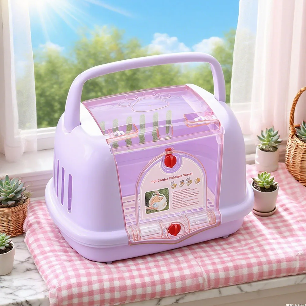 Caja de aire portátil para perros pequeños y gatos, caja de aire portátil para mascotas, jaula de cápsula espacial para gatos, productos para mascotas - imagen 3