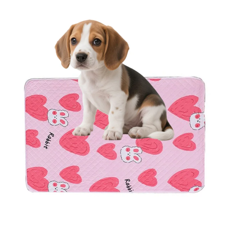 Almohadilla reutilizable para mascotas, estera de entrenamiento lavable para perros/gatos, ropa de cama para mascotas a prueba de fugas para cajas, cama y suelo, adecuada para cachorros y gatitos