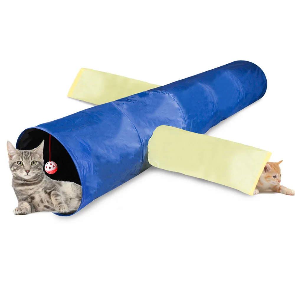 Túnel para gato con sonido de papel – Plegable y transpirable