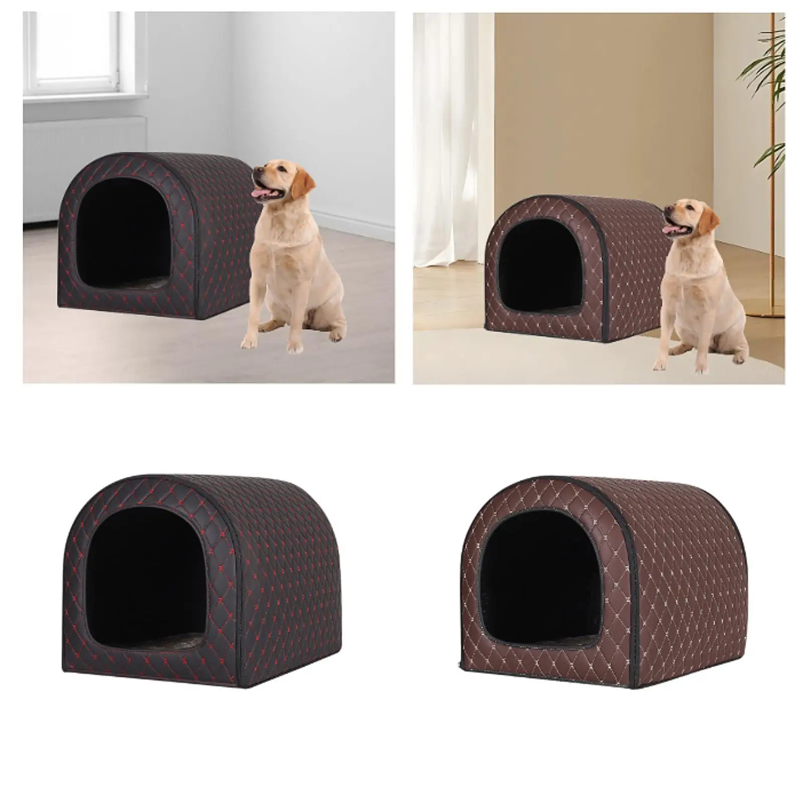 Dog Winter House Water Resistant Cat Nest for Indoor Outdoor Home Use Kitten