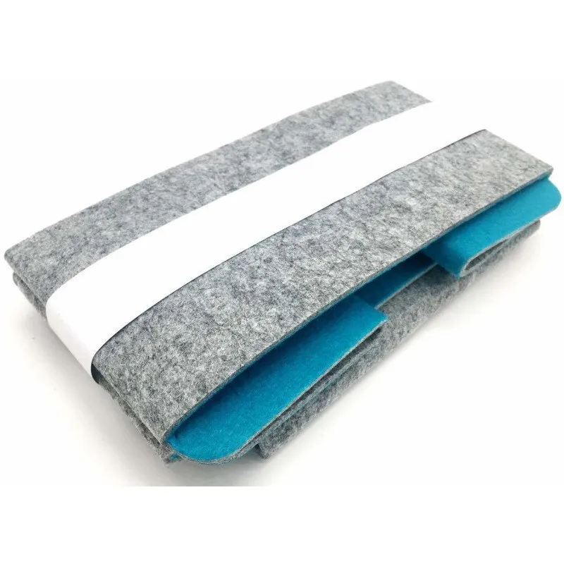 Cesta de almacenamiento hecha a mano de fieltro nórdico • Organizador doméstico que ahorra espacio • Artículos diversos para sala de estar/dormitorio y juguetes/panel/soporte para calcetines - imagen 5