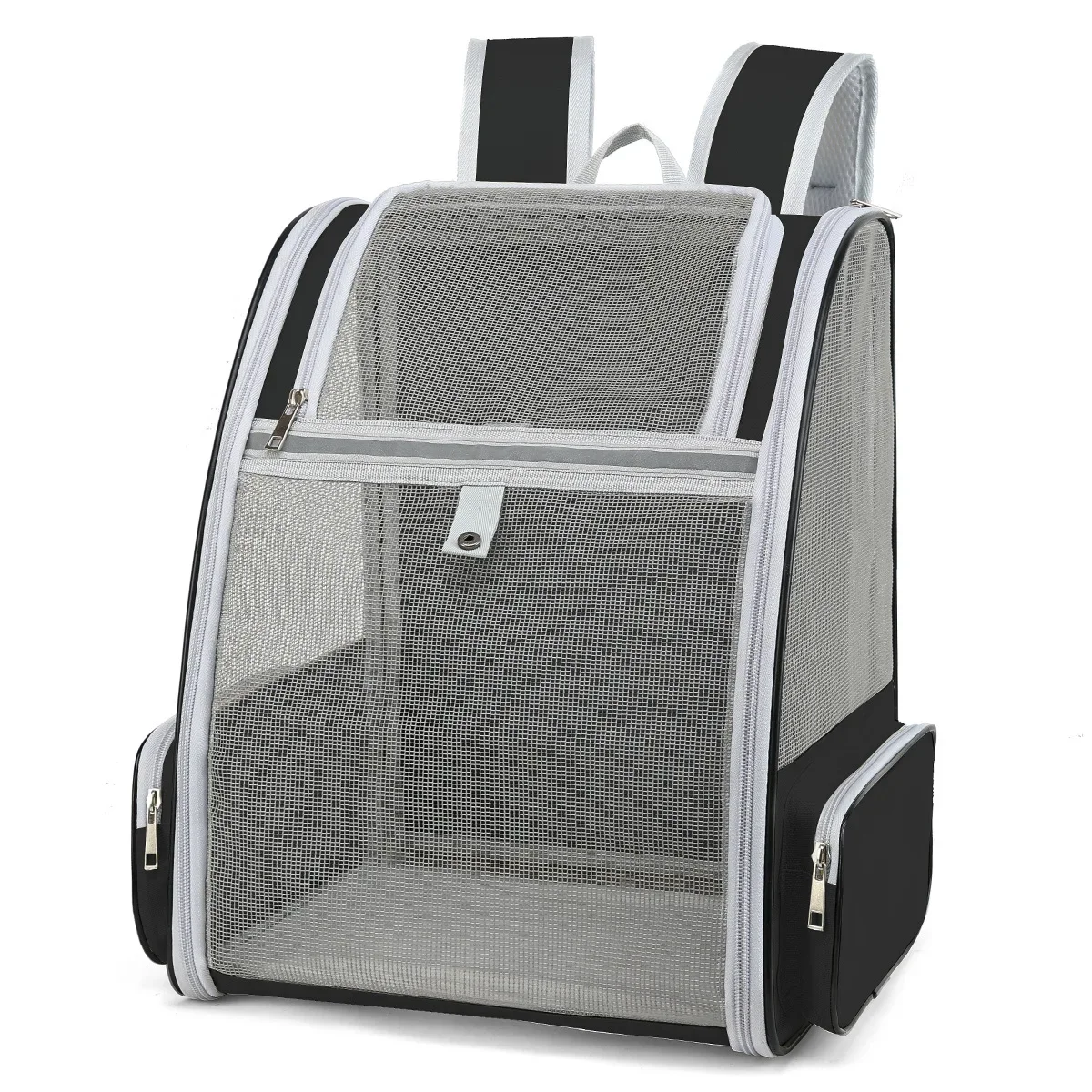 Mochila portátil para gatos, bolsa plegable transpirable multiusos para mascotas, suministros para perros pequeños, bolsas de viaje para gatos - imagen 5