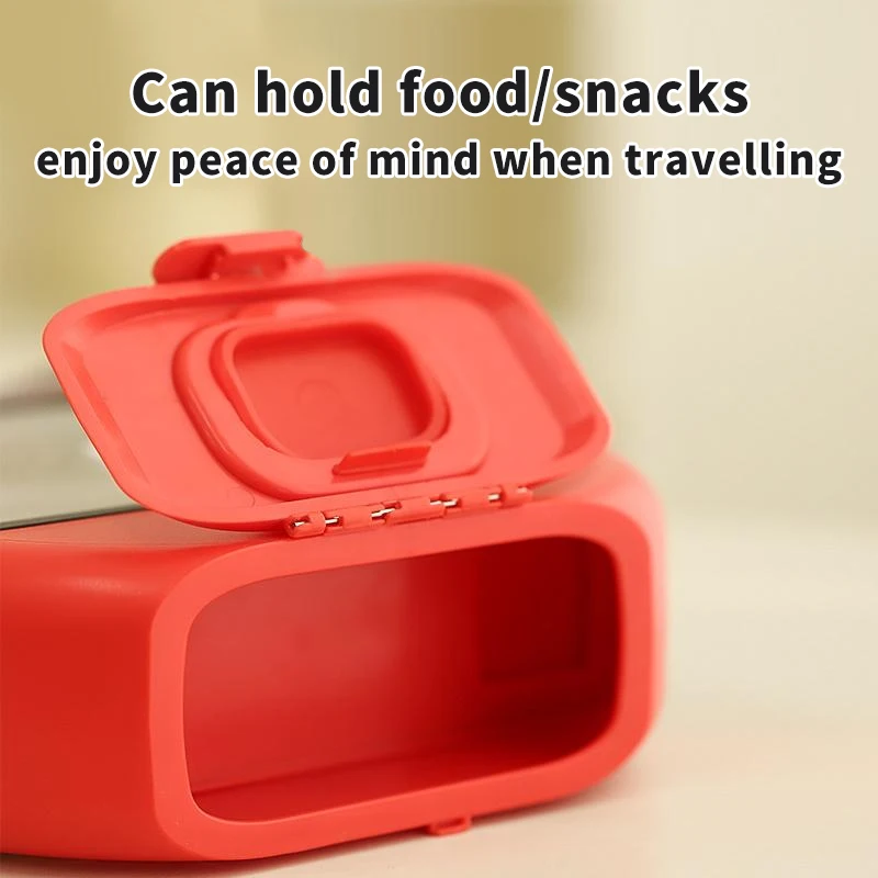 Botella de agua portátil para mascotas, alimentador de agua potable para viajes al aire libre, cuenco - imagen 3